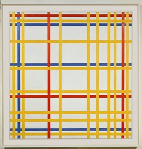 New York City by Piet Mondrian
